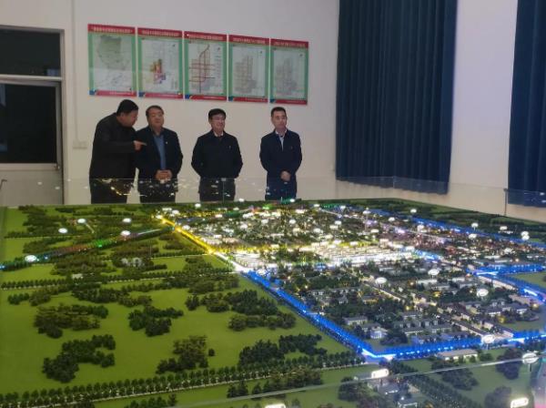 渭南市住建局来韦调研示范镇建设和生态宜居美丽乡村工作