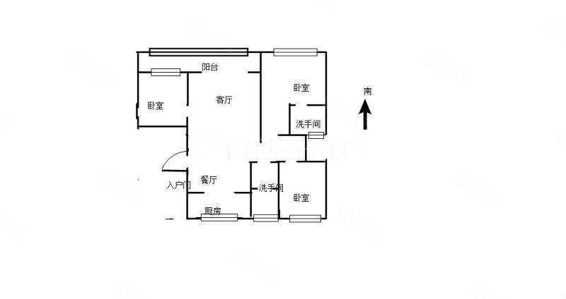 吾悦广场旁,洋房新装修,三室两厅,中间楼层,看房提前联系。