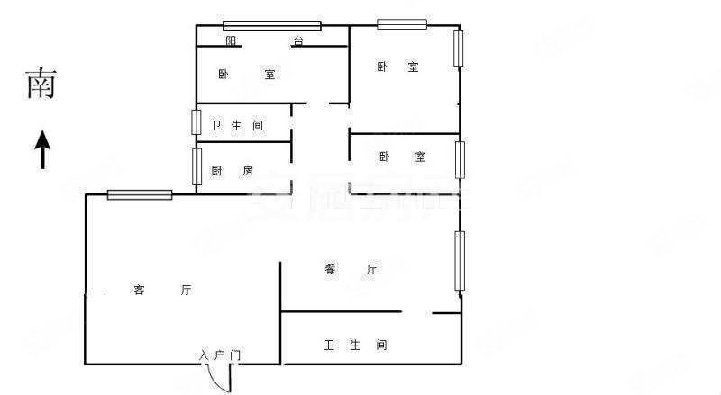 朝阳大街精装三室拎包入住产权清晰可按揭