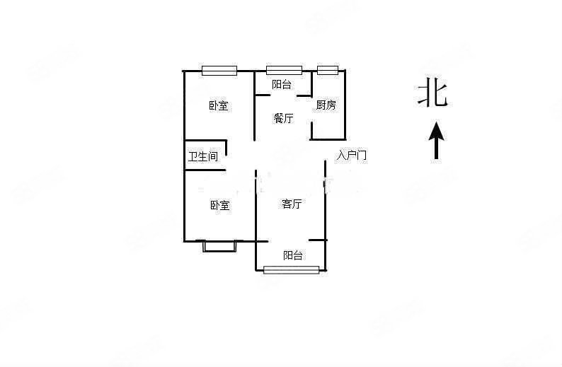 吾悦广场附近精装修中楼层双明户型,南北通透性价比高,看房方便