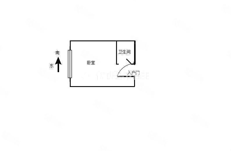 豪润风尚国际1室0厅1卫53.0平米