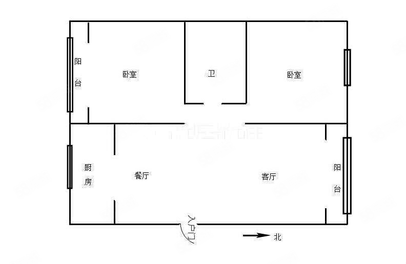 渭南小学附近纺织北院两室精装修1200.家具家电齐全